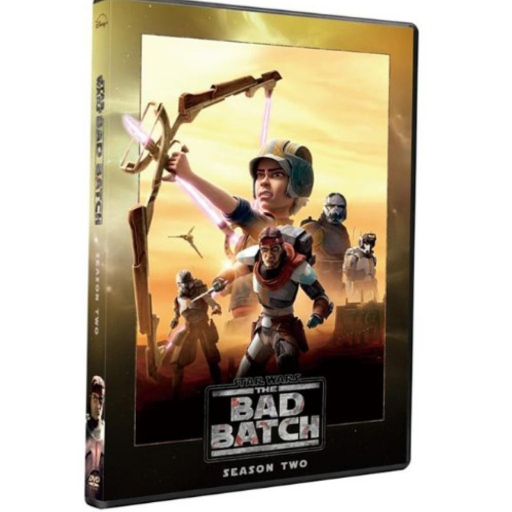 star wars the bad batch season 2 DVD fast shipping USA New & Seal!!